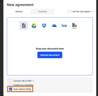 Auto-Detect Fields